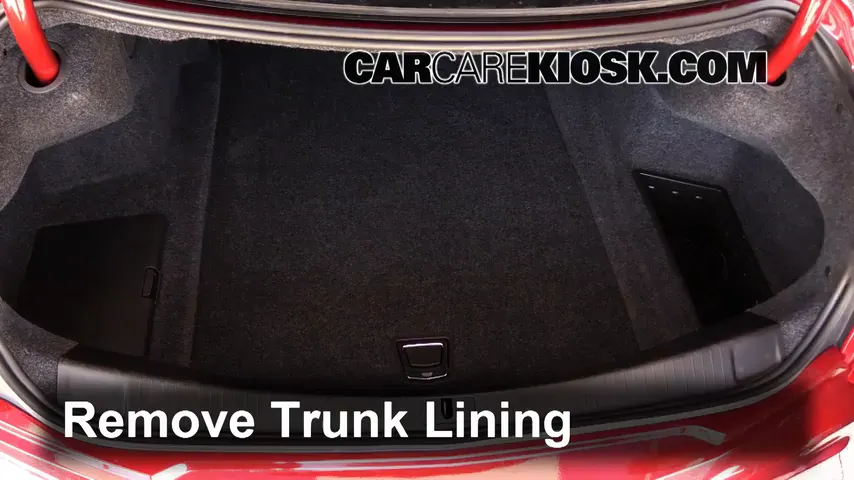 2015 Cadillac CTS 2.0L 4 Cyl. Turbo Tires & Wheels Change a Flat Tire